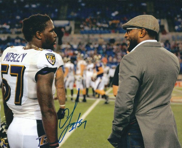 C.J. Mosley Autographed Signed C.J. Mosley 8X10 Baltimore Ravens Photo - Autographs 
