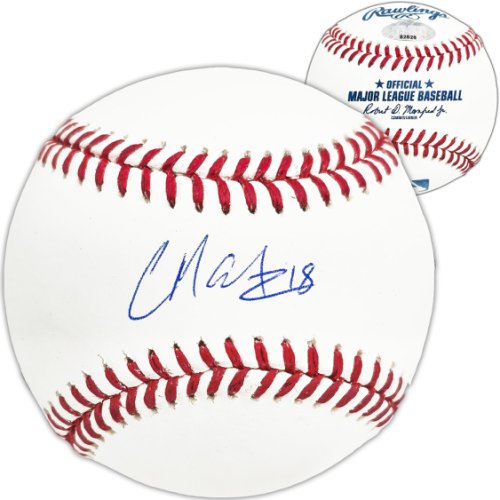Cade Marlowe Autographed Official MLB Baseball Seattle Mariners Mcs Holo #222012