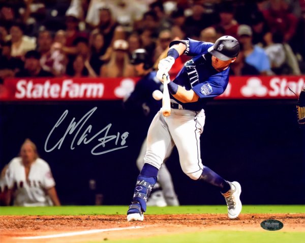Cade Marlowe Autographed Signed 8X10 Photo Seattle Mariners Angels Grand Slam Mcs Holo #222010 