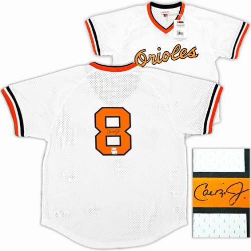 Framed Cal Ripken Jr. Baltimore Orioles Autographed Black Mitchell & Ness  Replica Batting Practice Jersey - Autographed MLB Jerseys at 's  Sports Collectibles Store