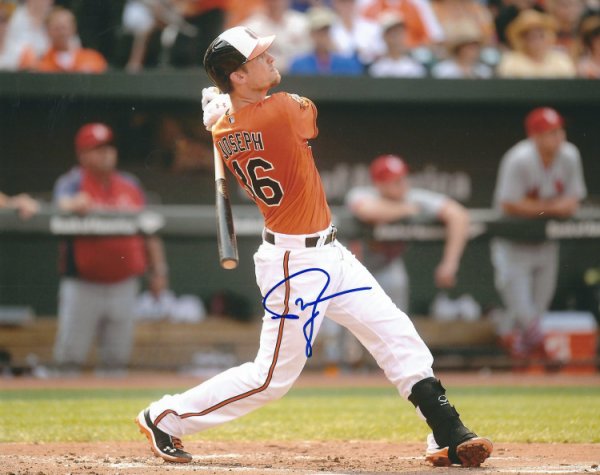 Caleb Joseph Autographed Signed 8X10 Baltimore Orioles Photo - Autographs 