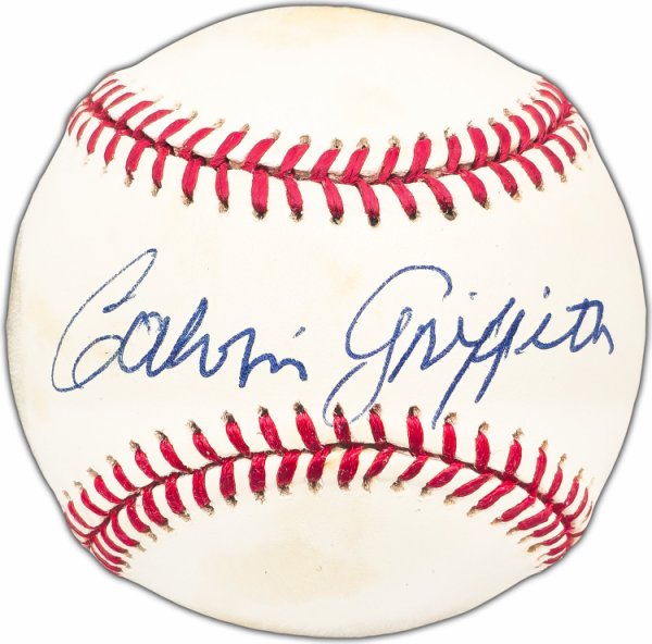 Calvin Griffith Autographed Official Al Baseball Minnesota Twins Owner Beckett Beckett