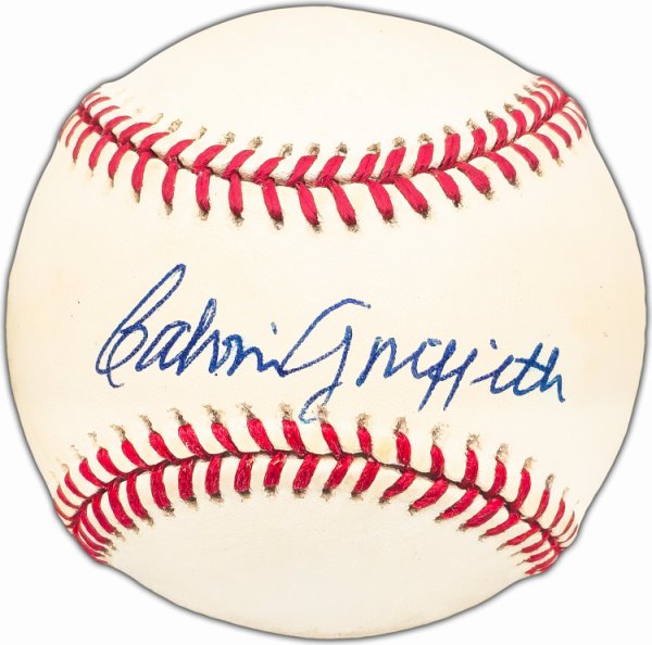 Calvin Griffith Autographed Official Al Baseball Minnesota Twins Owner Beckett Beckett