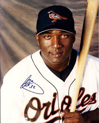 Calvin Pickering Autographed Signed Photo Baltimore Orioles - Autographs 