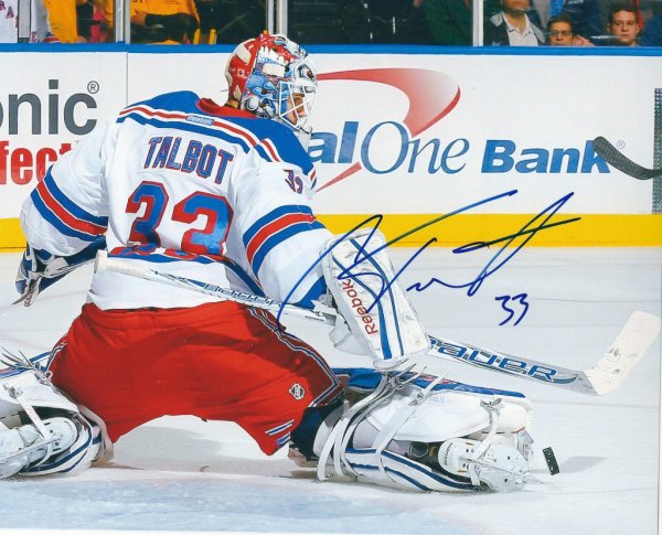 Cam Talbot Autographed Signed 8X10 New York Rangers Photo - Autographs