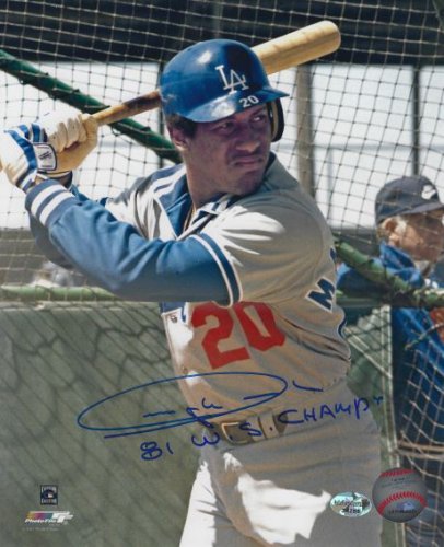 Candy Maldonado Autographed Signed "81 Ws Champs" 8X10 Los Angeles Dodgers Photo - Autographs 