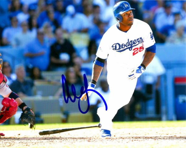 Carl Crawford Autographed Signed 8X10 Los Angeles Dodgers Photo - Autographs 