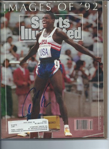 Carl Lewis Autographed Signed Olympics Sports Illustrated Issue Date Is 812/28/92 With COA - Autographs 