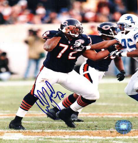 Carl Powell Autographed Signed 8X10 Photo - Chicago Bears - Autographs 