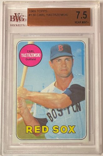 Carl Yastrzemski Autographed and Framed White Red Sox Jersey Auto Beckett  Cert