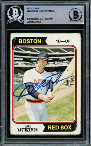 Carl Yastrzemski Signed Game Issue 1983-84 Boston Red Sox Jersey