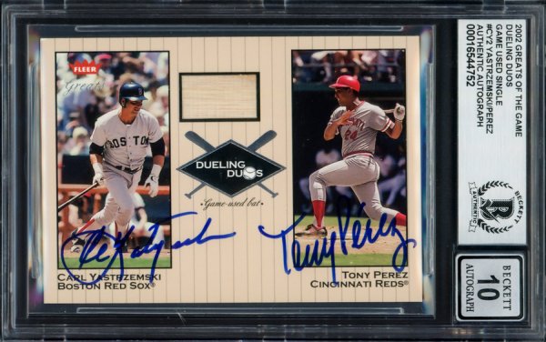 訳あり MLB YASTRZEMSKI CARL ARTIFACTS 行き渡り DECK UPPER 2005 2002年～