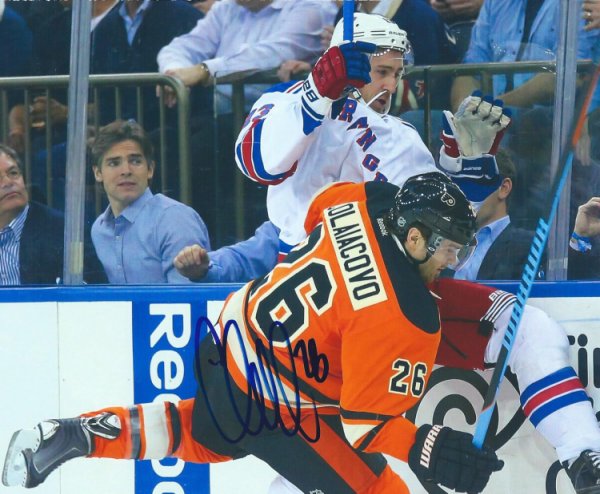Carlo Colaiacovo Autographed Signed 8X10 Philadelphia Flyers Photo - Autographs