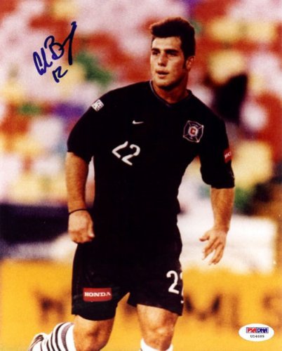 Carlos Bocanegra Autographed Signed 8X10 Photo Team Usa PSA/DNA 