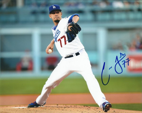 Carlos Frias Autographed Signed 8X10 Los Angeles Dodgers Photo - Autographs 