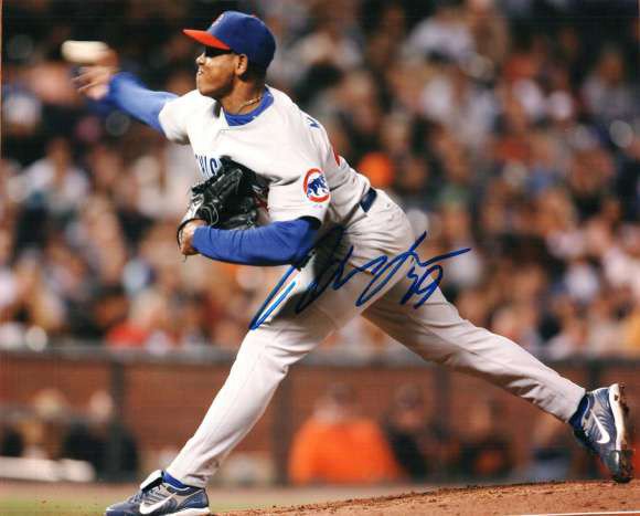 Carlos Marmol Autographed Signed 8X10 Chicago Cubs Photo - Autographs
