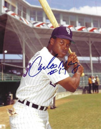 Carlos May Autographed Signed 8X10 Chicago White Sox Photo - Autographs