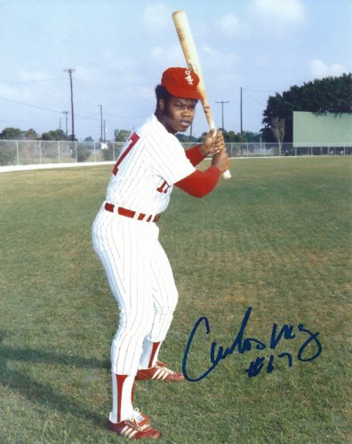 Carlos May Autographed Signed 8X10 Chicago White Sox Photo - Autographs