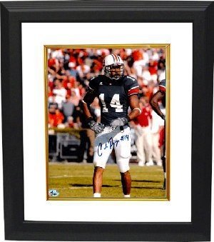 Carlos Rogers signed Auburn Tigers 8x10 Photo Custom Framing