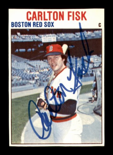 1975 Carlton Fisk Game Worn Boston Red Sox Jersey. Baseball, Lot #81386