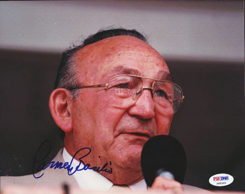 Carmen Basilio Autographed 8X10 Photo PSA/DNA