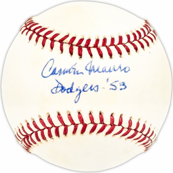 Carmen Mauro Autographed Signed Official Nl Baseball Brooklyn Dodgers "Dodgers '53" Beckett Beckett Qr #Bm25767 