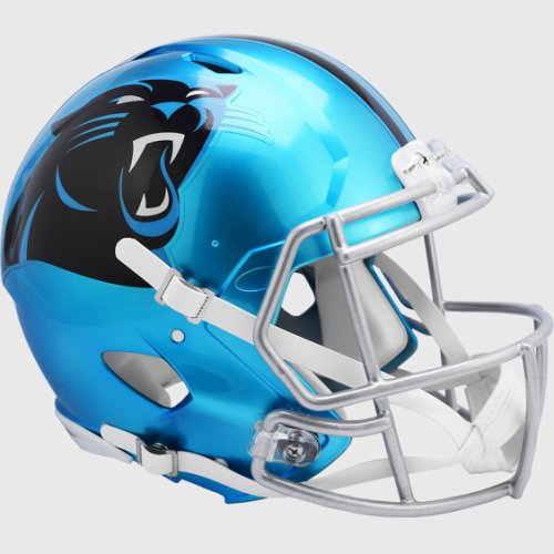Carolina Panthers Speed Football Helmet FLASH 