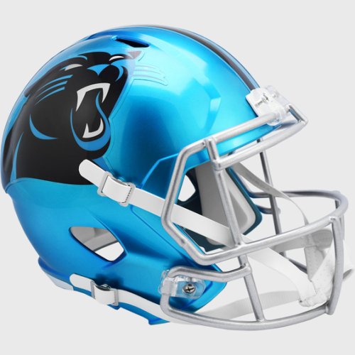 Carolina Panthers Speed Replica Football Helmet FLASH 