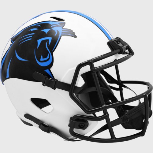 Carolina Panthers Speed Replica Football Helmet LUNAR