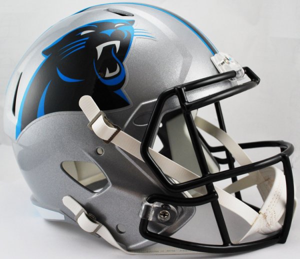 Carolina Panthers Speed Replica Football Helmet 