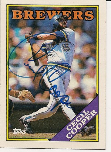 Cecil cooper jersey shop