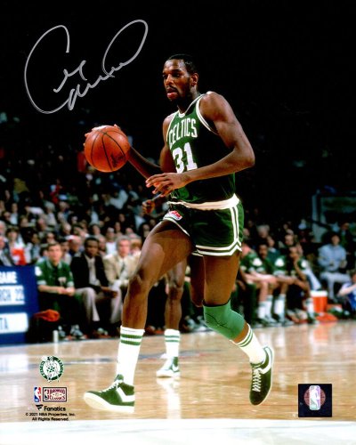 Cedric Maxwell Autographed Signed Boston Celtics Dribbling Action 8x10 Photo 