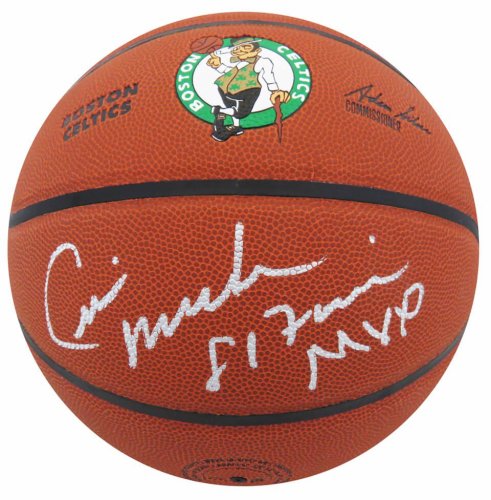 Cedric Maxwell Autographed Signed Wilson Boston Celtics Logo NBA Basketball w/81 Finals MVP 
