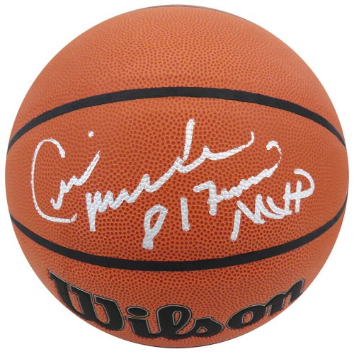 Cedric Maxwell Autographed Signed Wilson Indoor/Outdoor NBA Basketball w/81 Finals MVP 