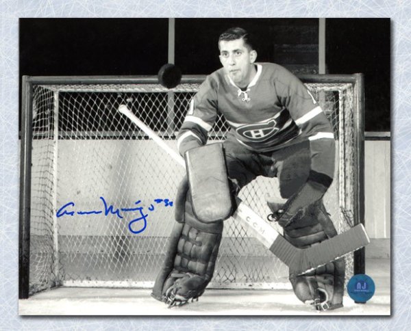 Cesare Maniago Montreal Canadiens Autographed Signed Goalie 8x10 Photo