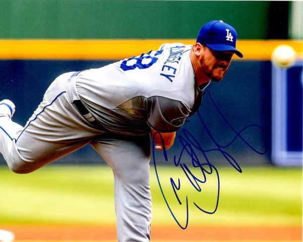 Chad Billingsley Autographed Signed 8X10 Los Angeles Dodgers Photo - Autographs 