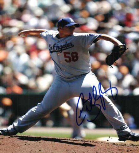 Chad Billingsley Autographed Signed 8X10 Los Angeles Dodgers Photo - Autographs 