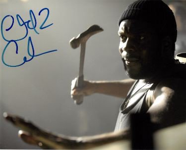 Chad Coleman signed The Walking Dead Tyreese Williams 8x10 Photo- COA