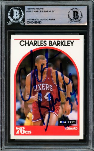 Charles Barkley Autographed Phoenix Suns NBA MVP 11x14 Photo JSA Authe -  Famous Ink