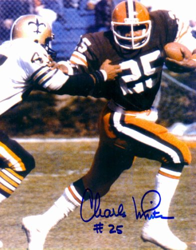 Charles White Autographed Signed 8X10 Cleveland Browns Photo - Autographs