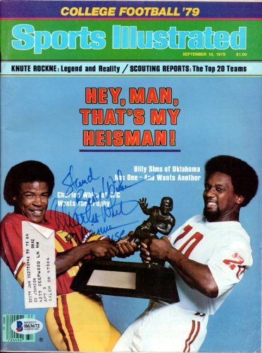 Charles White Autographed Signed Sports Illustrated Magazine Usc Trojans "To Stan" Beckett Beckett 
