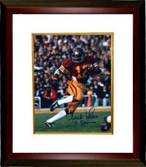Charles White Autographed Signed USC Trojans 8x10 Photo 79 Heisman Custom Framing - GTSM Hologram 