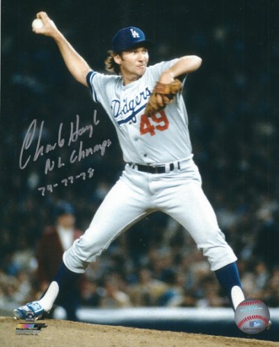 Charlie Hough Autographed Signed 8X10 Los Angeles Dodgers Photo - Autographs 