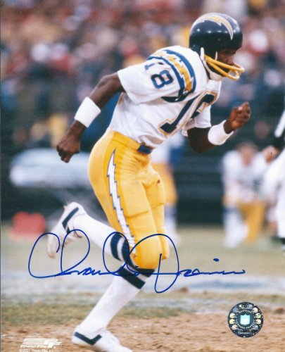 Charlie Joiner Autographed Signed 8X10 San Diego Chargers Photo - Autographs 