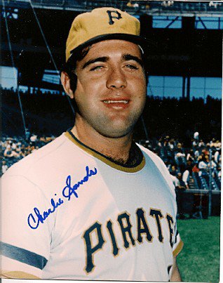 Charlie Sands Autographed Signed 8X10 Pittsburgh Pirates Photo - Autographs 