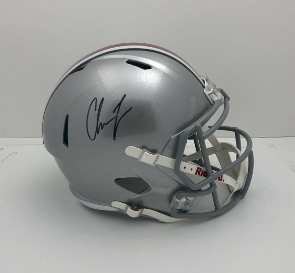 Chase Young Ohio State Buckeyes Autographed Signed Speed Replica Helmet - Fanatics Authentic