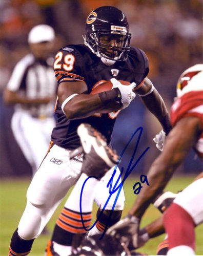 Chester Taylor Autographed Signed 8X10 Chicago Bears Photo - Autographs 