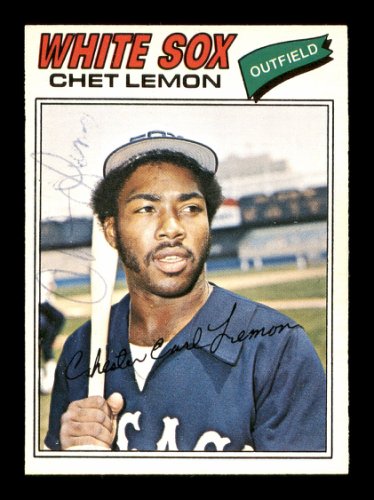 Chet lemon top white sox jersey