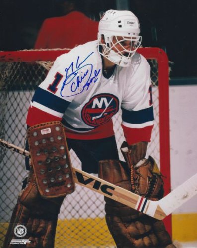 Chico Resch Autographed Signed 8X10 New York Islanders Photo - Autographs