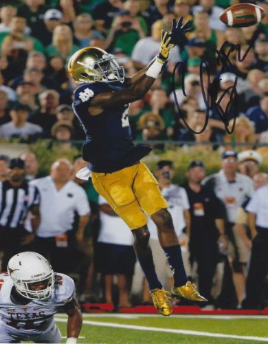 Chris Brown Autographed Signed 8X10 Notre Dame Photo - Autographs